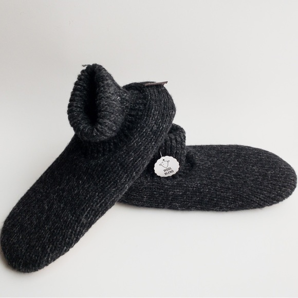 Muk Luks Other - 𝅺muk Luks Men's Morty Ragg Wool Slipper Sock Size Small 7-8